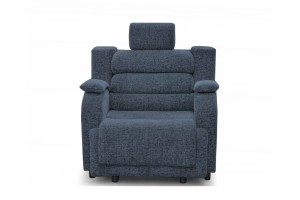 Fotel rozkładany SIESTA - tkanina Snow 17 - REDAM MEBL